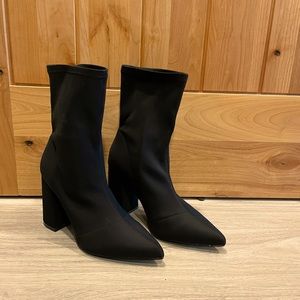 Nasty gal size 9 wide fit booties